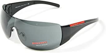 Prada Linea Rossa Sport Shield Wrap Sunglasses SPS 02L PS 